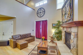Studio with Fireplace Walk to Downtown Cedar City!
